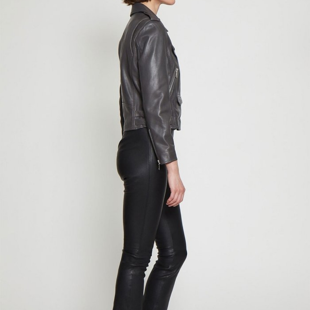 Walter Baker Lamb Leather Jacket Only Worn Once - Picture 6 of 11